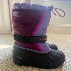 Sorel Kids' Two-Tone Winter Boots